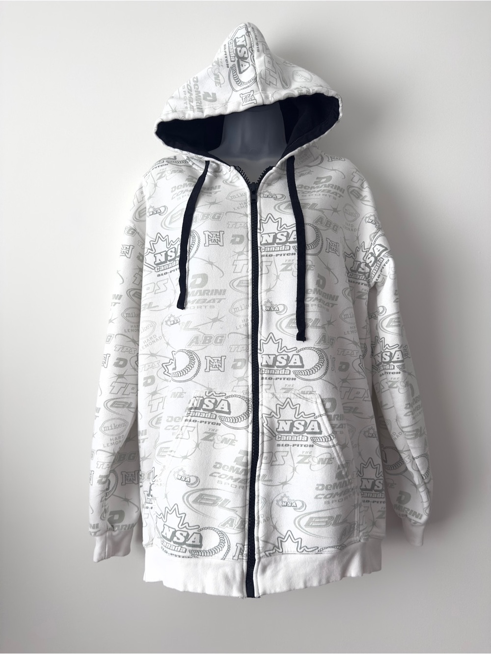 grunge sports y2k hoodie